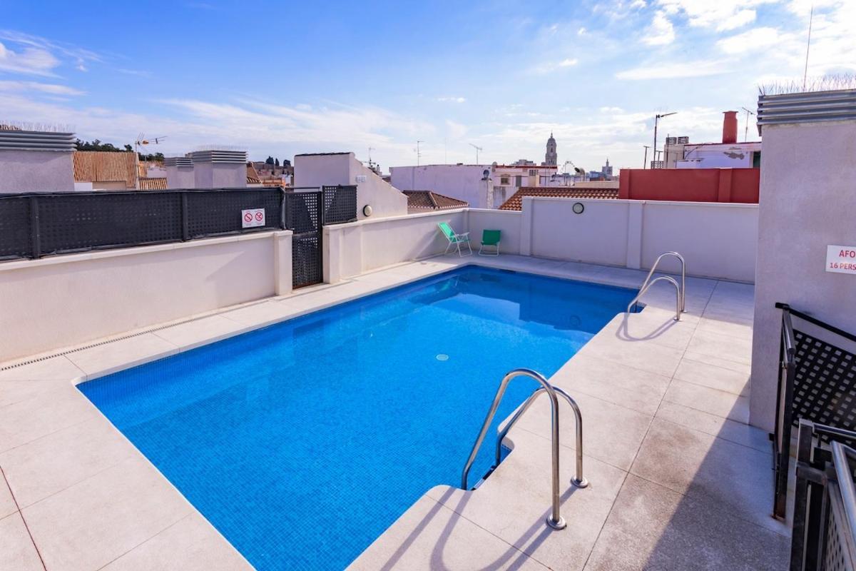 -Malagasunapts- Central Freeparking Rooftoppool ภายนอก รูปภาพ